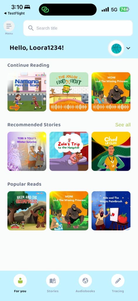 Kunda Kids screenshot